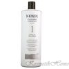 Nioxin System 1 Очищающий шампунь для натуральных волос, с тенденцией к выпадению 1000 мл код товара 10658 купить в интернет-магазине kosmetikhome.ru