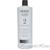 Nioxin System 2 Очищающий шампунь для натуральных волос, с явной тенденцией к выпадению 1000 мл код товара 10663 купить в интернет-магазине kosmetikhome.ru