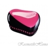 Tangle Teezer Compact Styler Pink Sizzle Расческа розовая, дорожная 1шт код товара 11047 купить в интернет-магазине kosmetikhome.ru