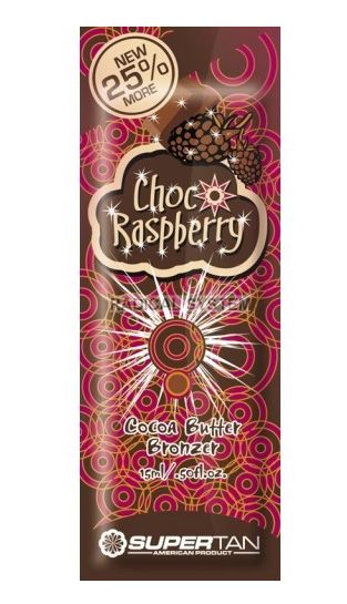 SuperTan Choco Raspberry Bronzer Крем-ускоритель загара в солярии, шоколад и малина 15 мл код товара 12047 купить в интернет-магазине kosmetikhome.ru